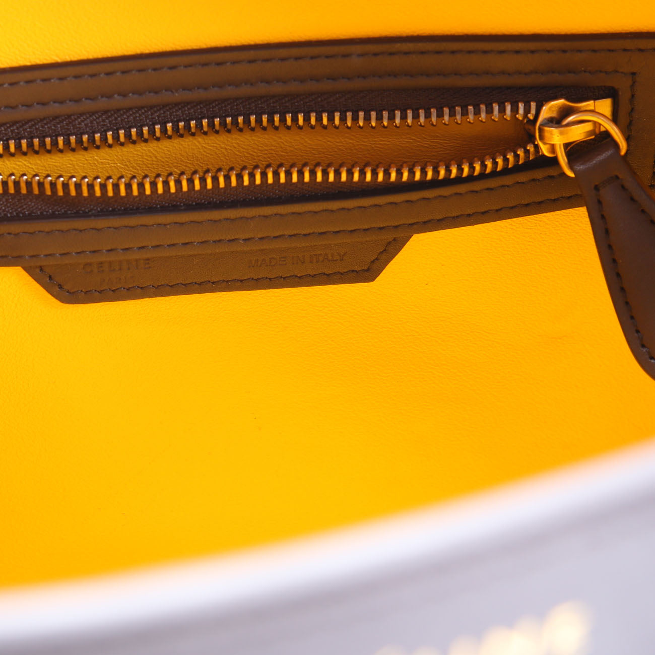 Luggage Micro Brown/Yellow