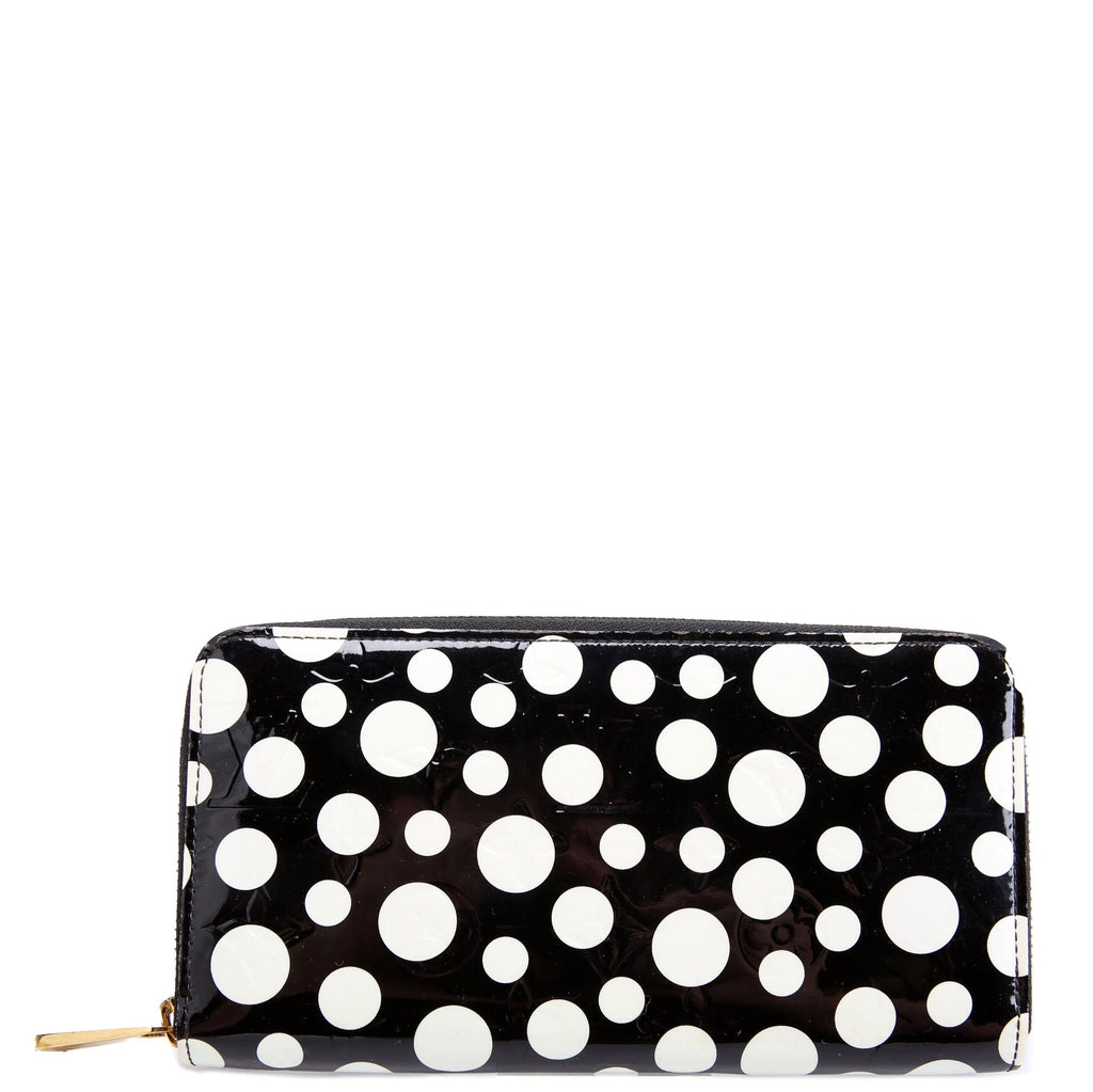 Zippy Wallet YK Infinity Dots Vernis Black/White