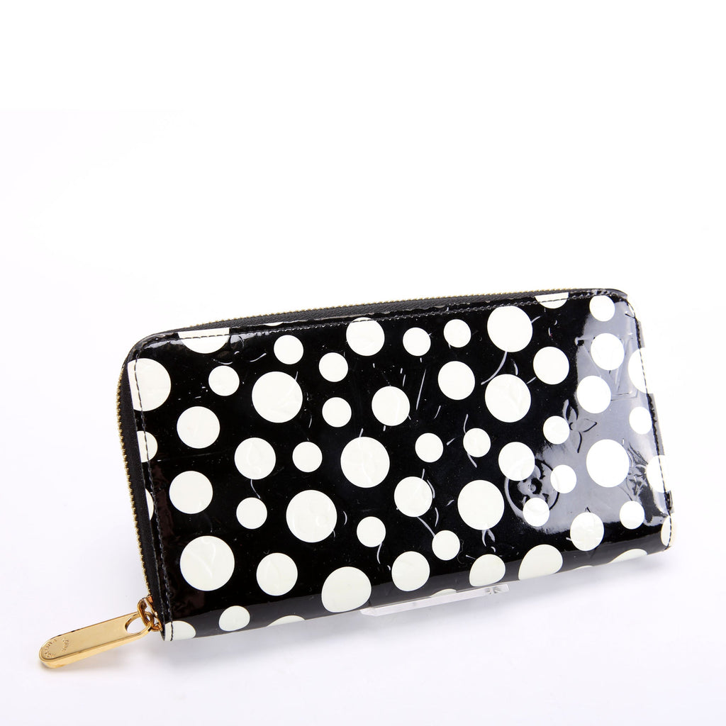 Zippy Wallet YK Infinity Dots Vernis Black/White