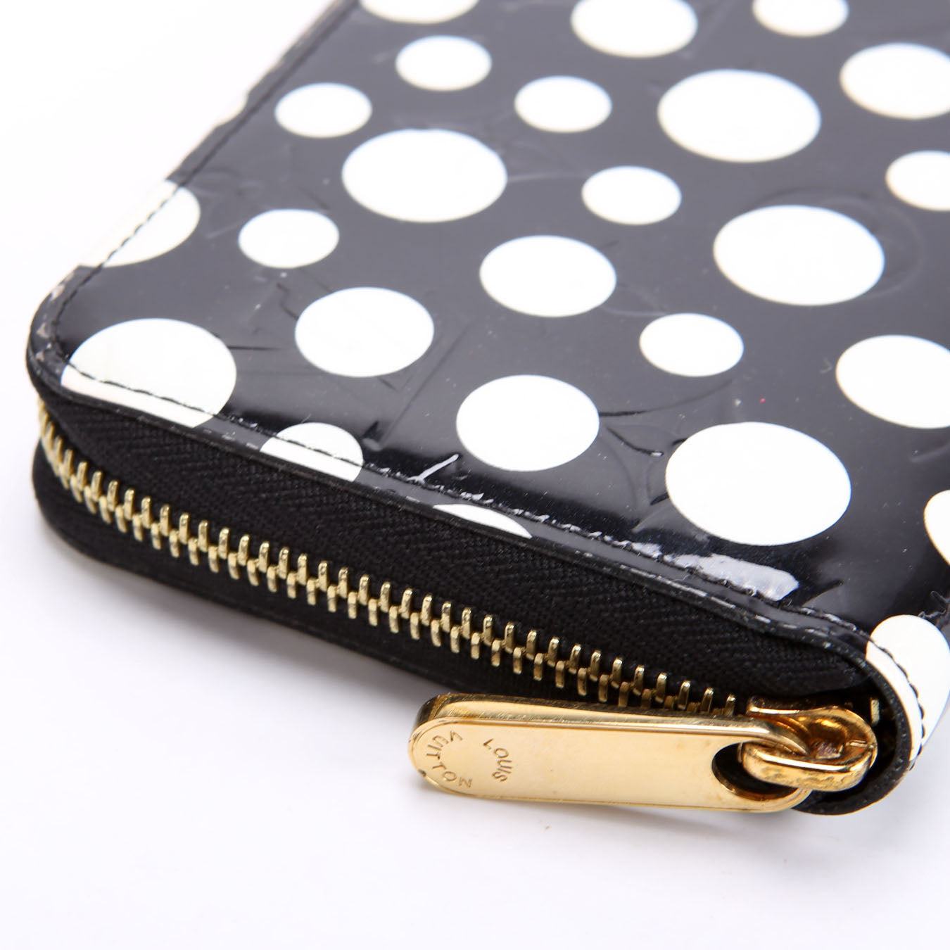 Zippy Wallet YK Infinity Dots Vernis Black/White