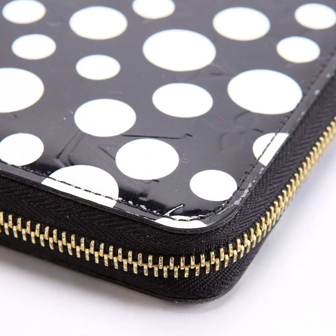 Zippy Wallet YK Infinity Dots Vernis Black/White