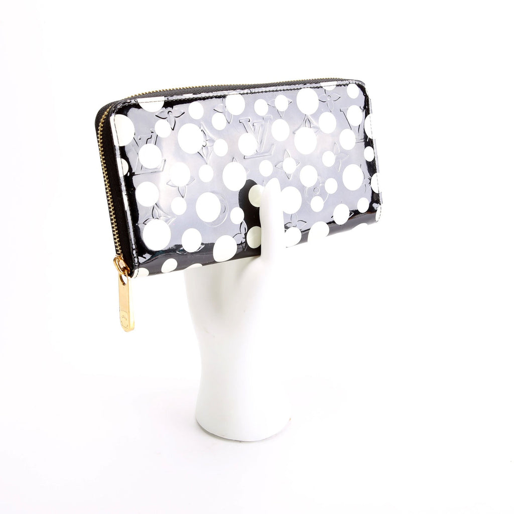Zippy Wallet YK Infinity Dots Vernis Black/White