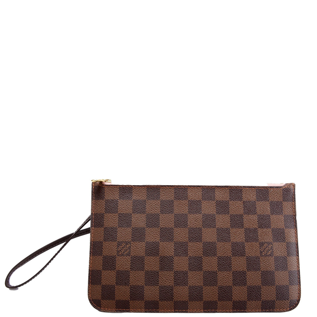 Pochette Only Damier Ebene Neverfull Pink
