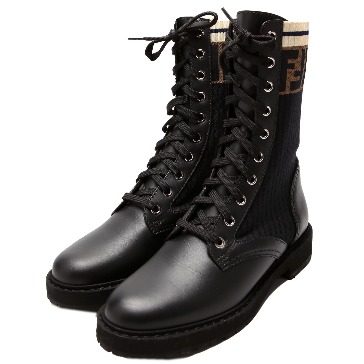 Rockoko Combat Boots Size 37 Black