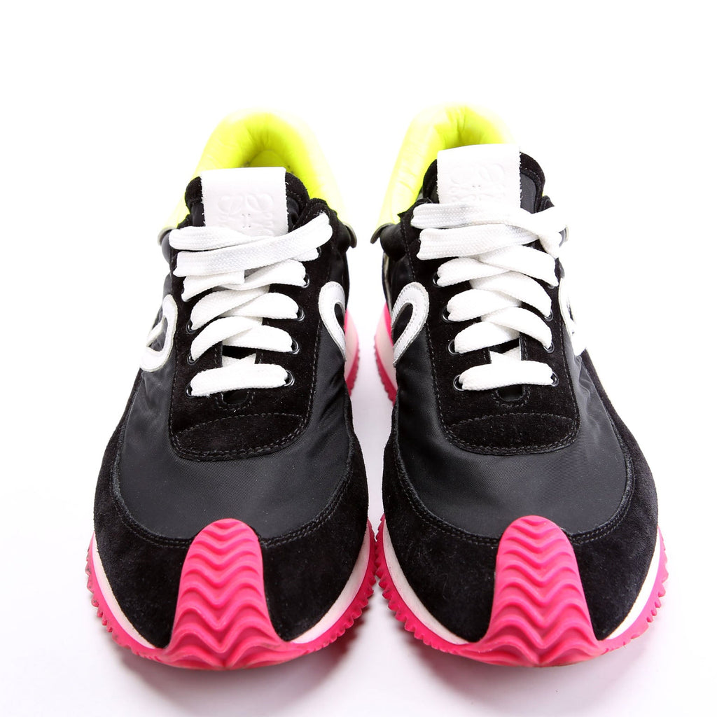 Flow Runner Mesh/Suede Sneakers Size 38
