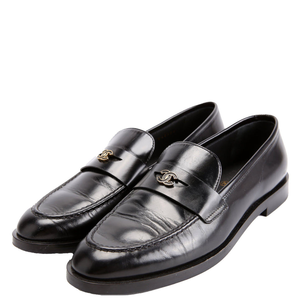 CC Loafers Size 37 Black