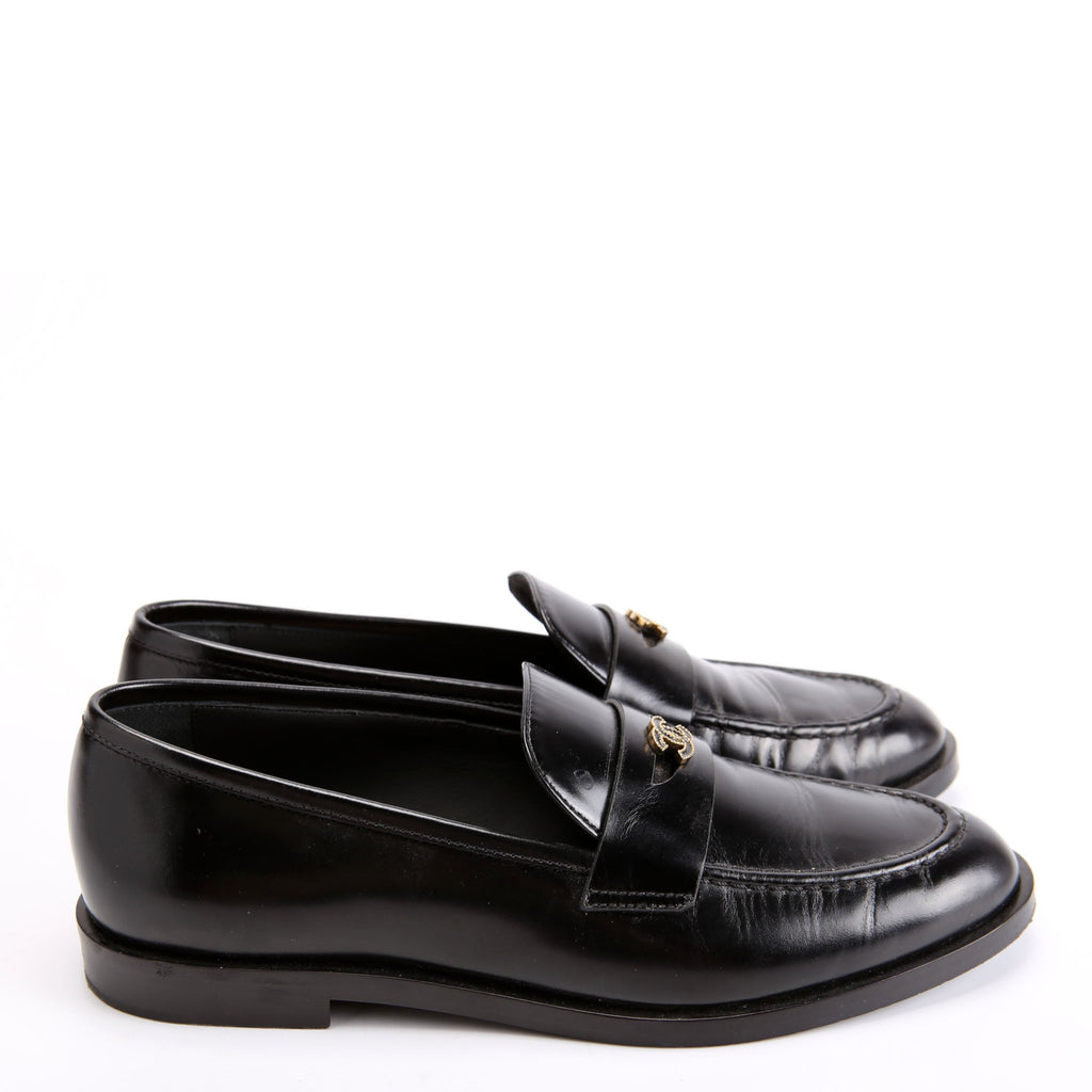 CC Loafers Size 37 Black