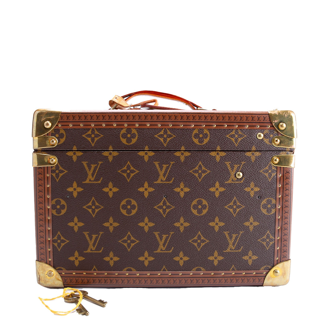 Boite Flacons Beauty Train Trunk Monogram
