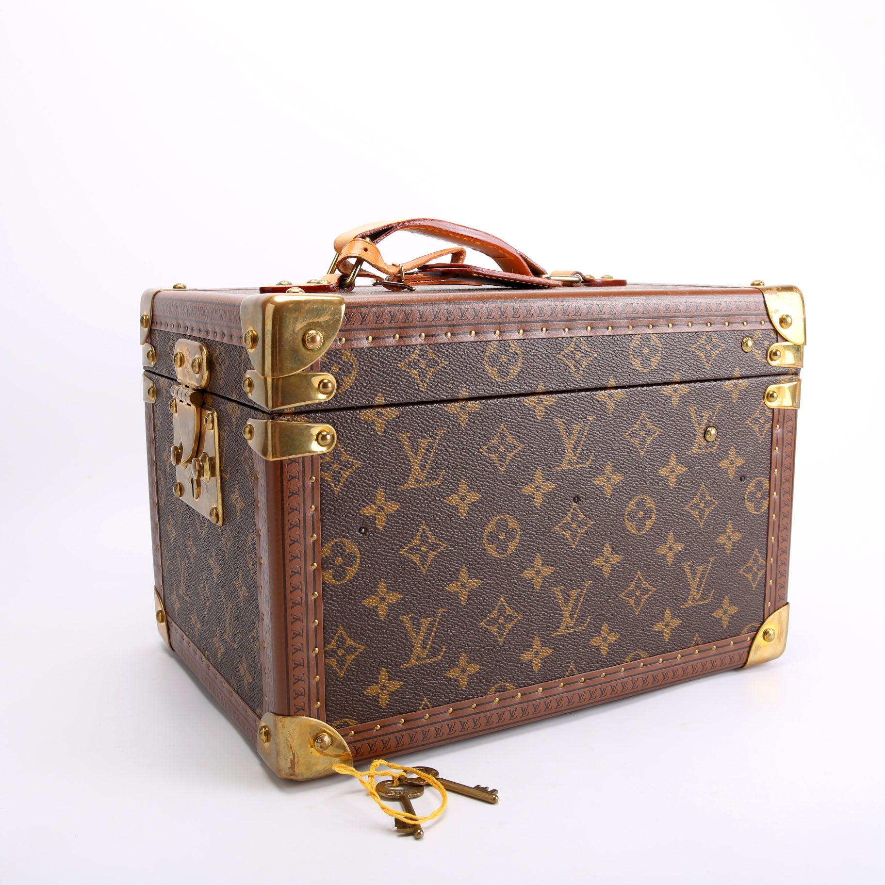 Boite Flacons Beauty Train Trunk Monogram