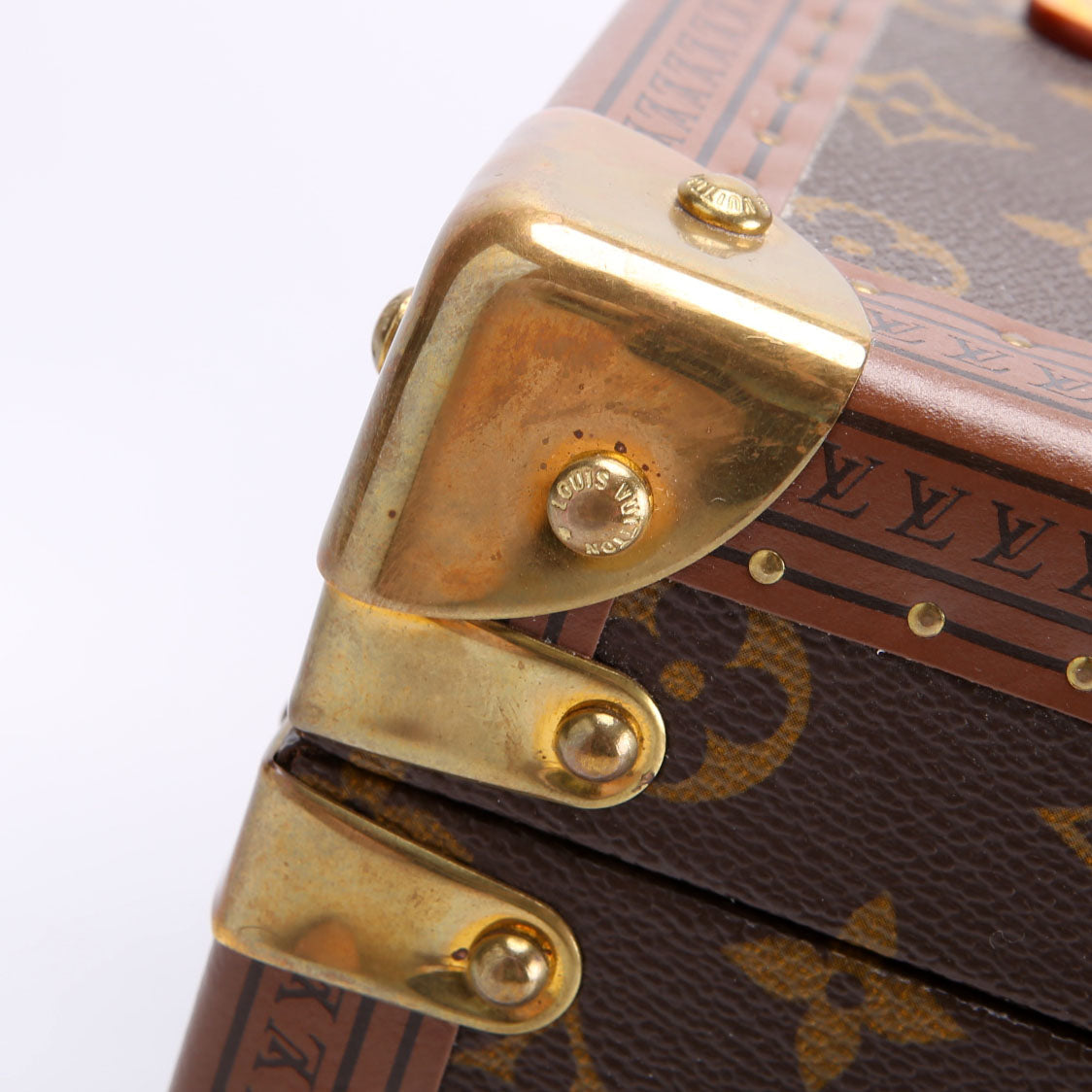 Boite Flacons Beauty Train Trunk Monogram