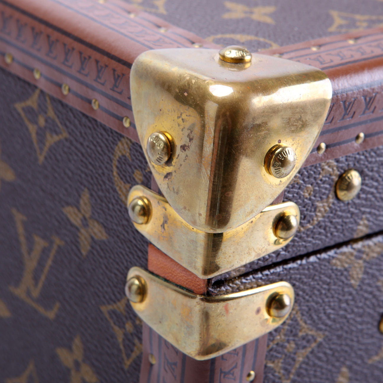 Boite Flacons Beauty Train Trunk Monogram
