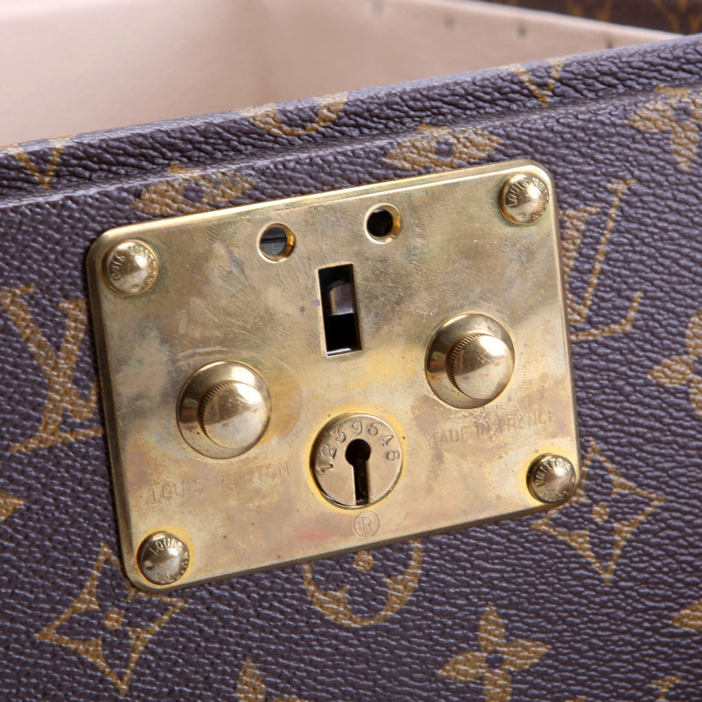 Boite Flacons Beauty Train Trunk Monogram