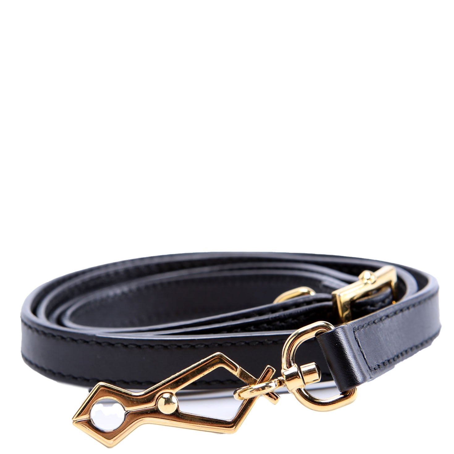 Gucci 15MM Calfskin Adjustable Strap Black