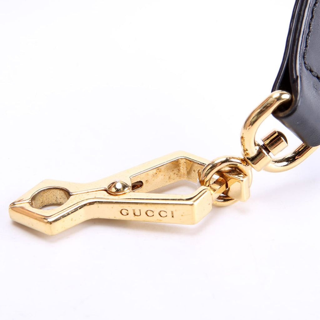 Gucci 15MM Calfskin Adjustable Strap Black