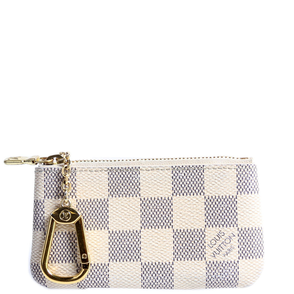 Pochette Cles Damier Azur