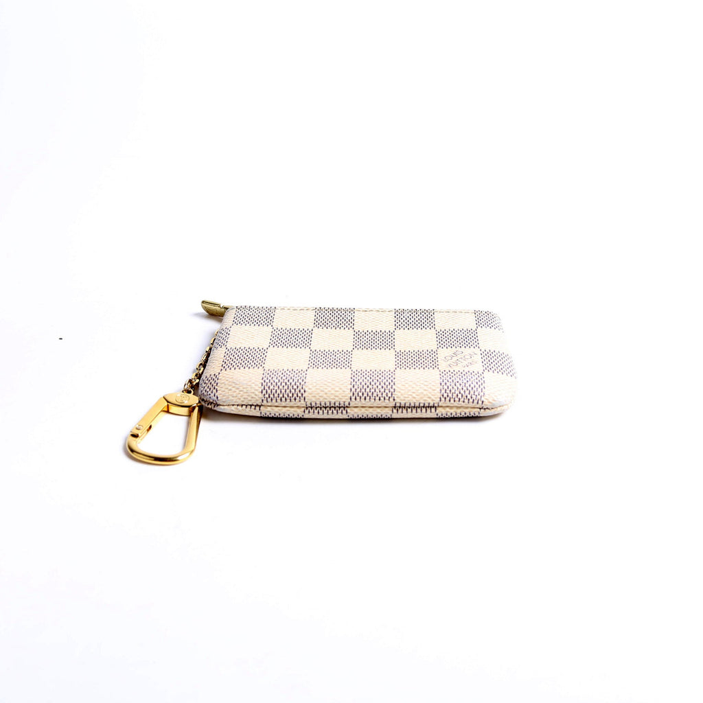 Pochette Cles Damier Azur