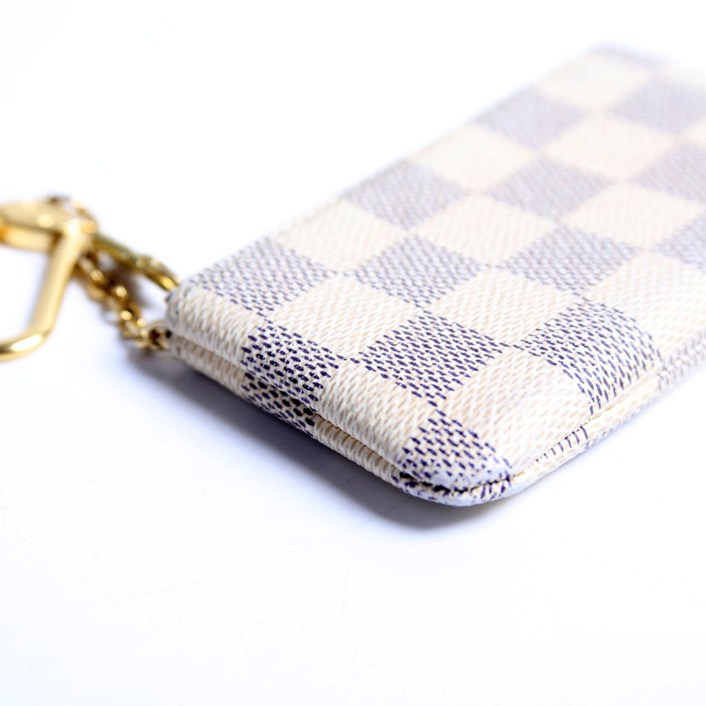 Pochette Cles Damier Azur
