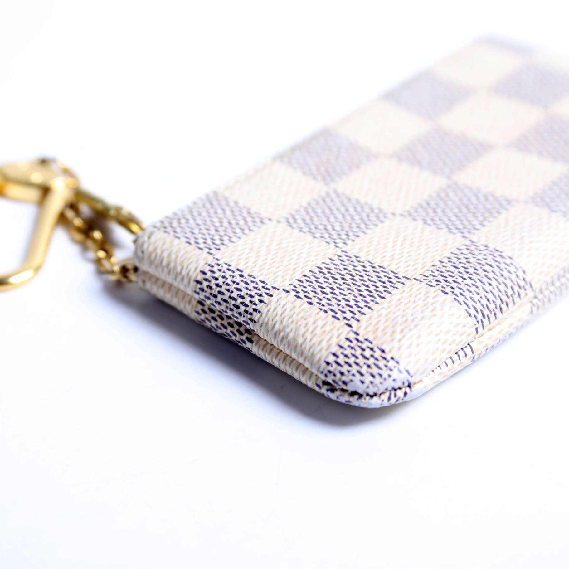 Pochette Cles Damier Azur