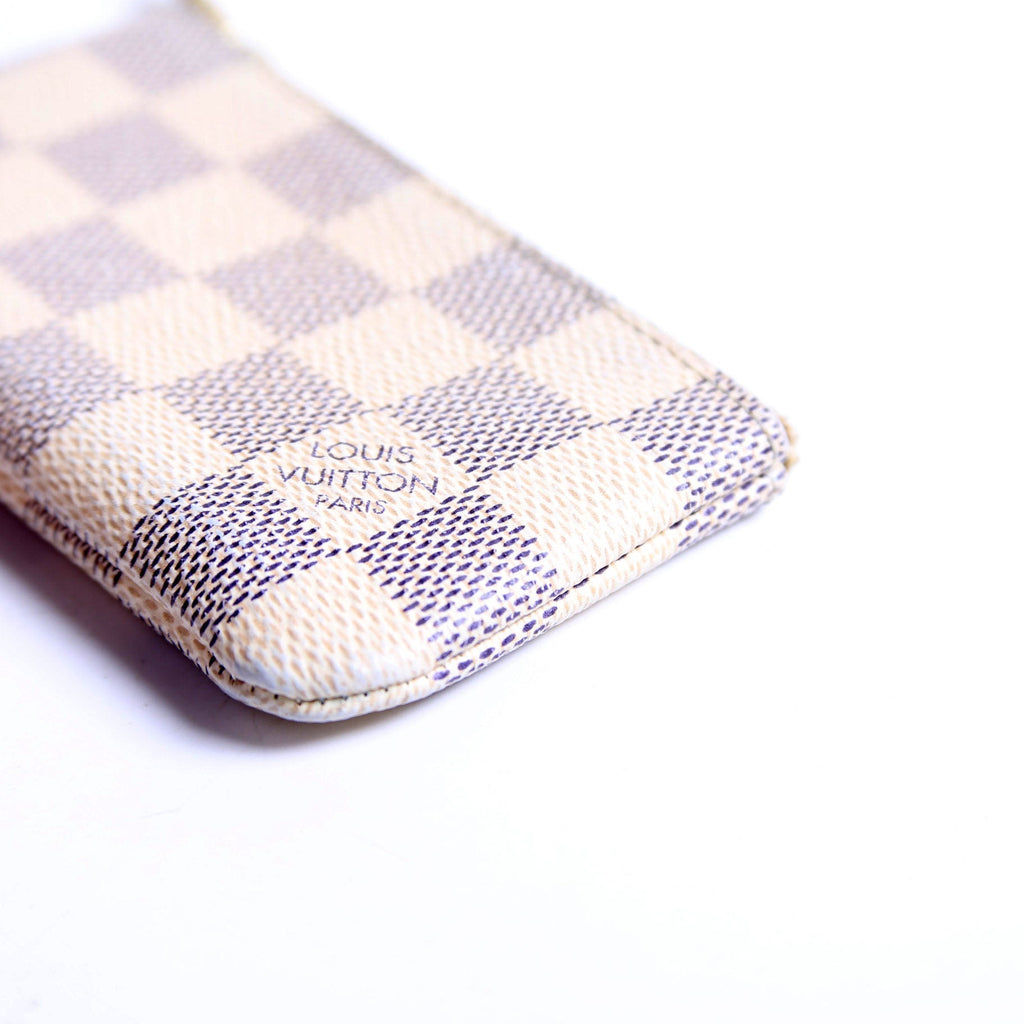 Pochette Cles Damier Azur