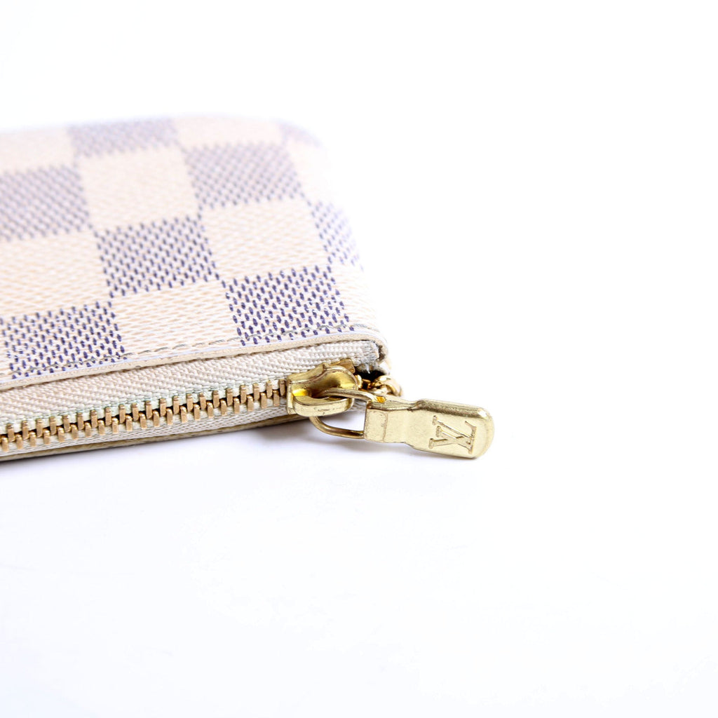 Pochette Cles Damier Azur