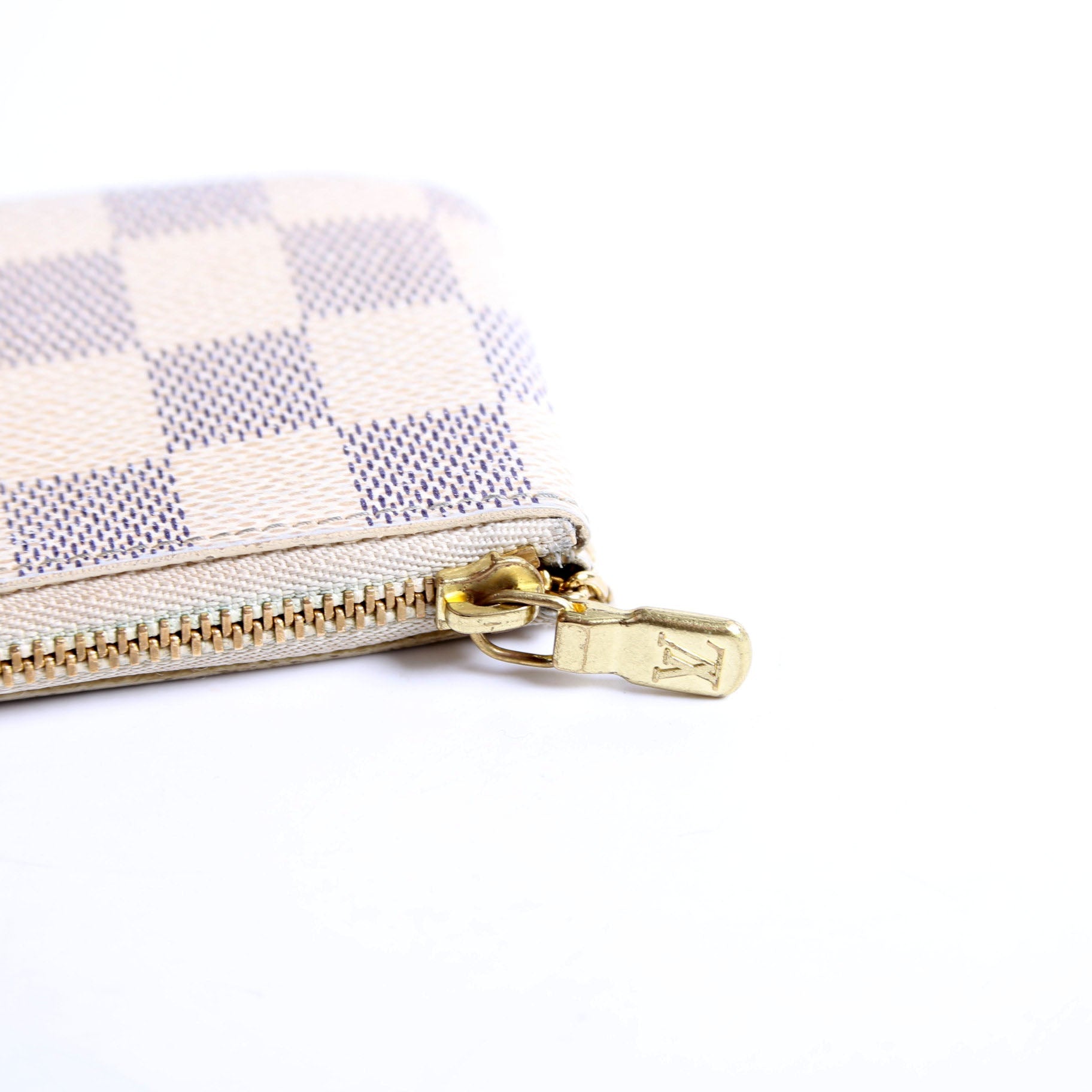 Pochette Cles Damier Azur