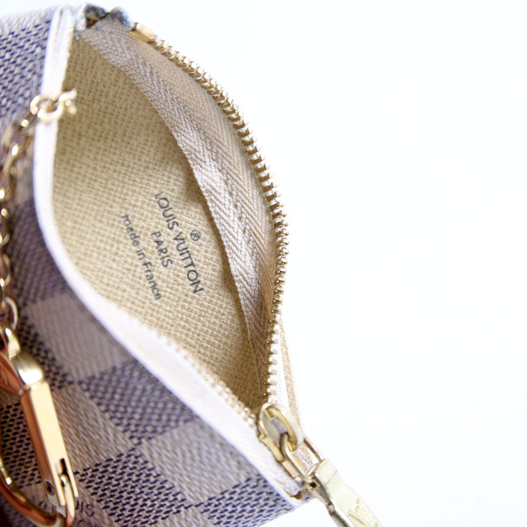 Pochette Cles Damier Azur