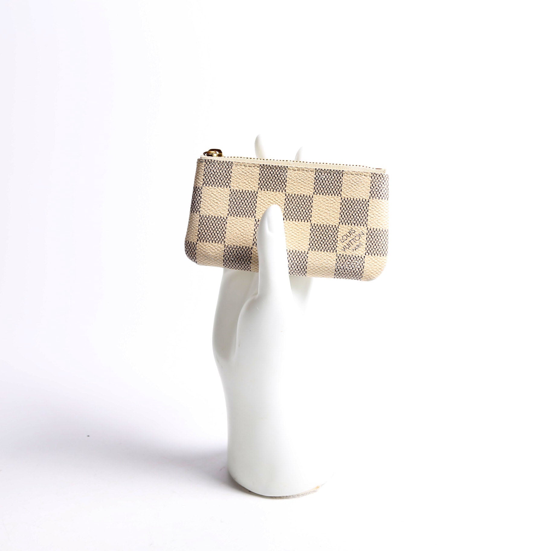 Pochette Cles Damier Azur