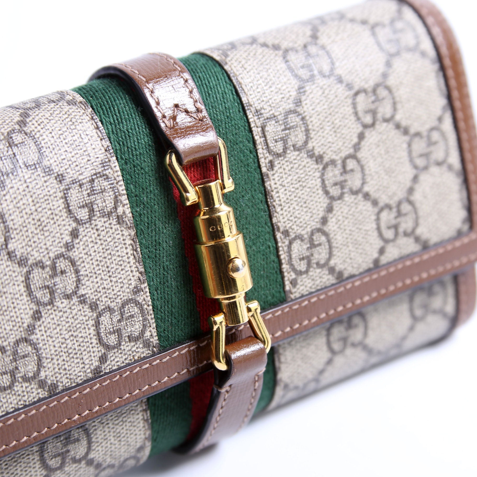 652681 Jackie 1961 Chain Wallet Brown