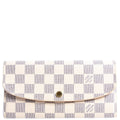 Emilie Wallet Damier Azur Newer