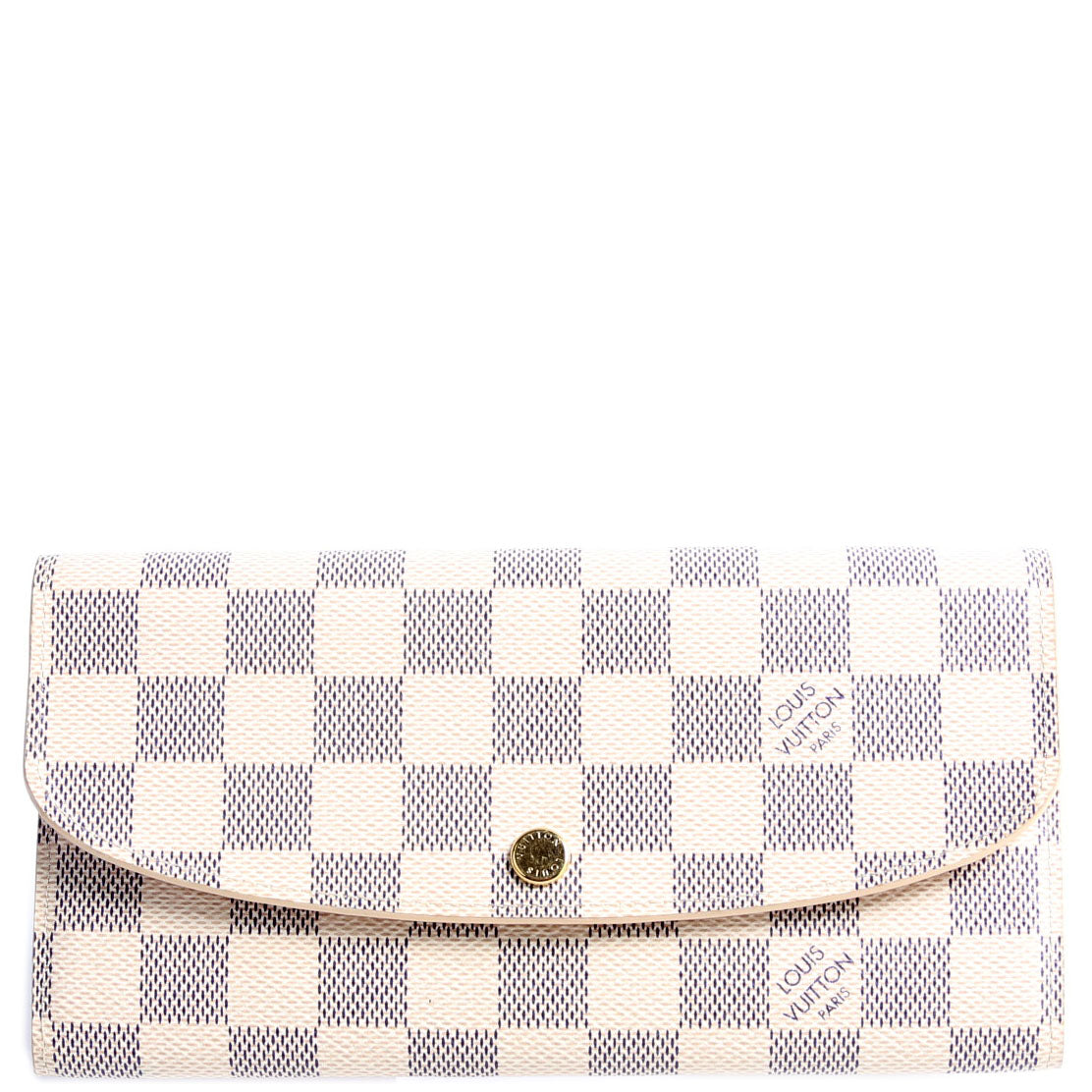 Emilie Wallet Damier Azur Newer
