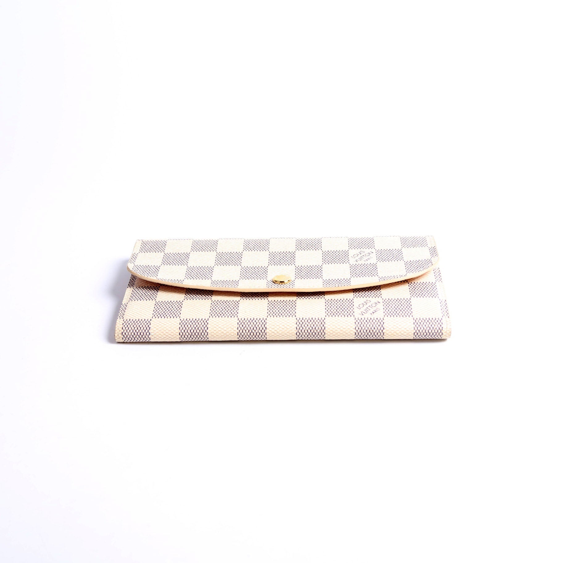 Emilie Wallet Damier Azur Newer