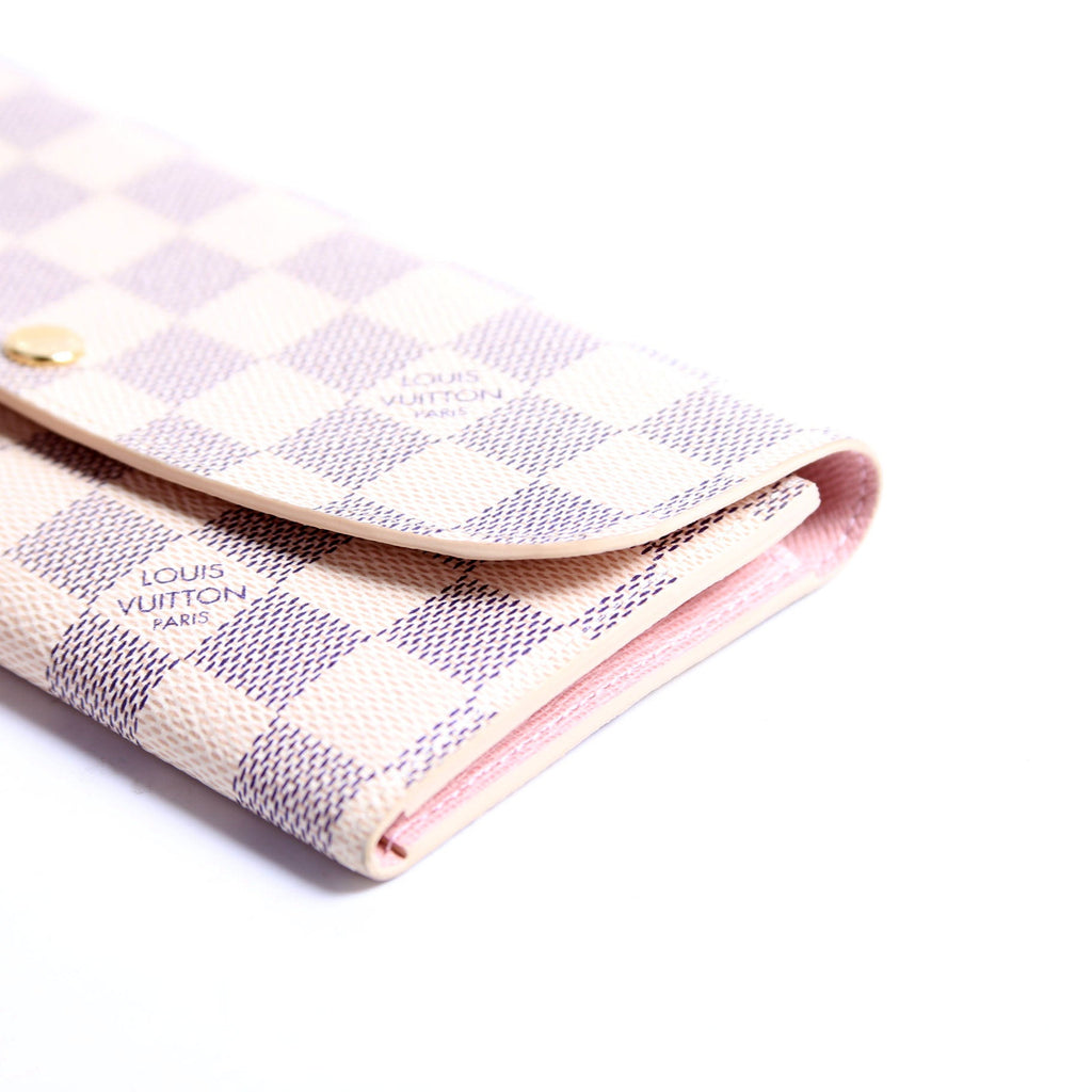 Emilie Wallet Damier Azur Newer