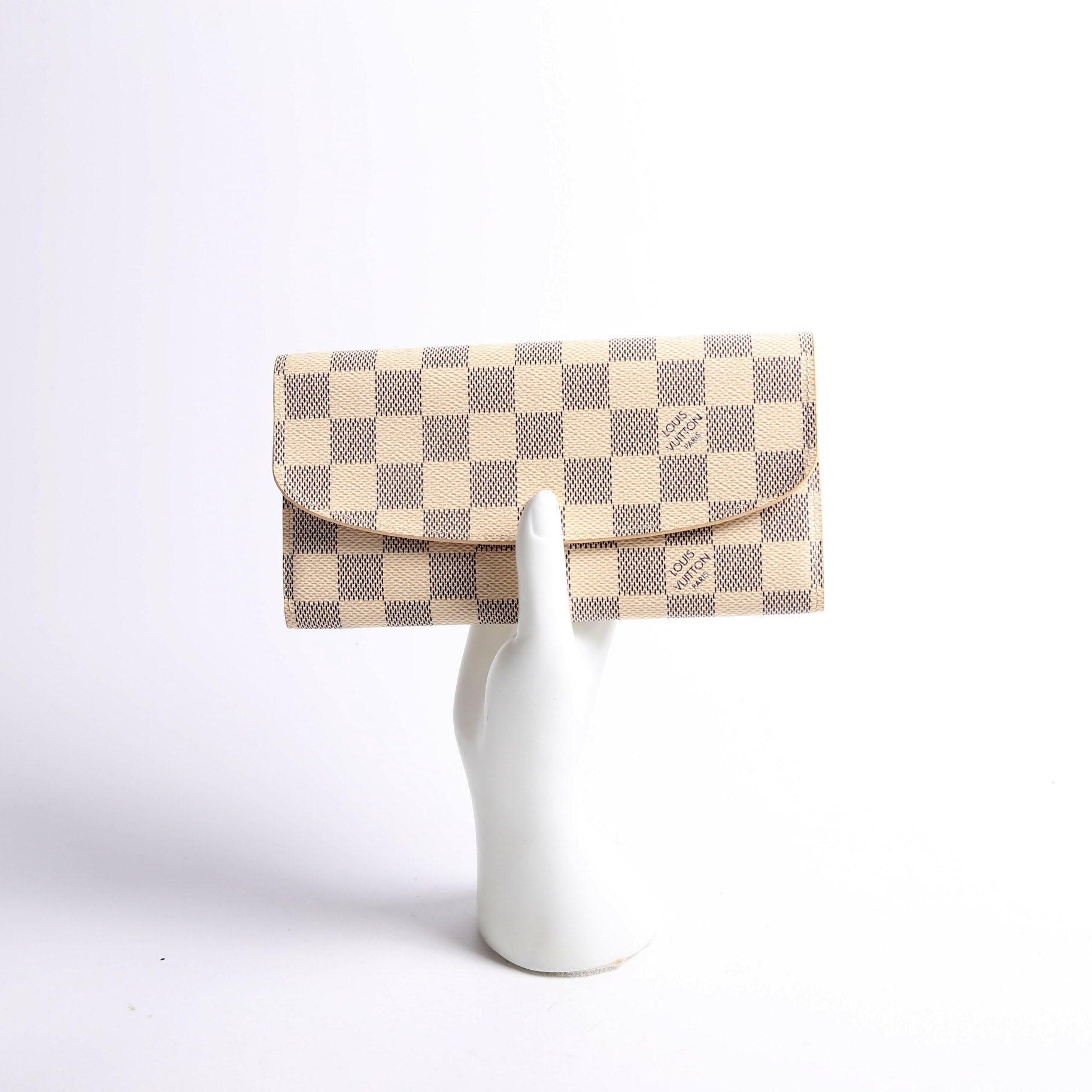 Emilie Wallet Damier Azur Newer