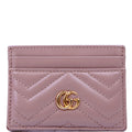 443127 GG Marmont Card Holder Nude
