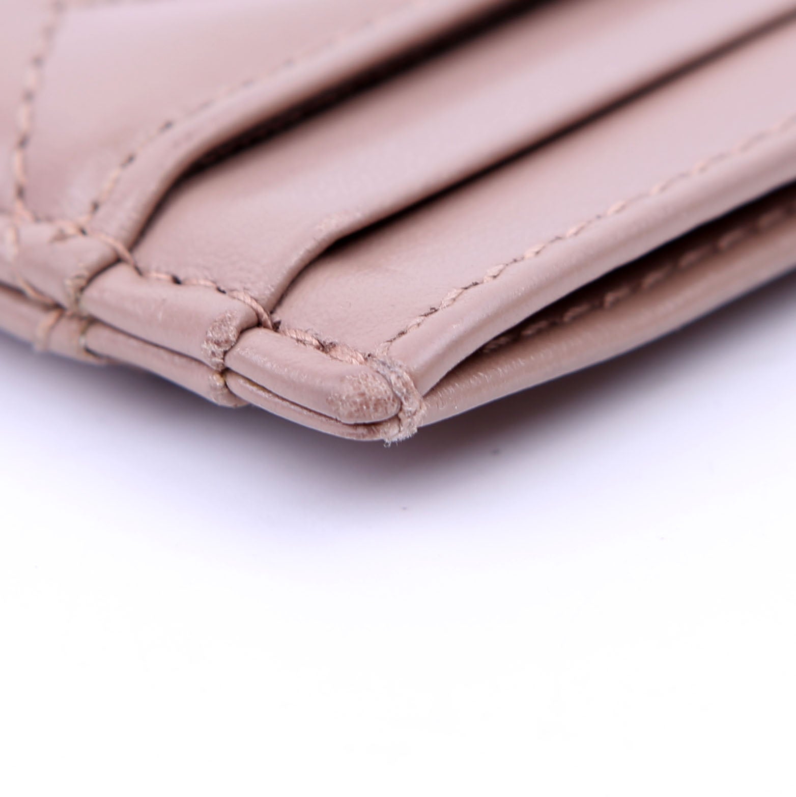 443127 GG Marmont Card Holder Nude