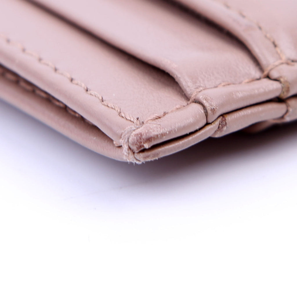 443127 GG Marmont Card Holder Nude