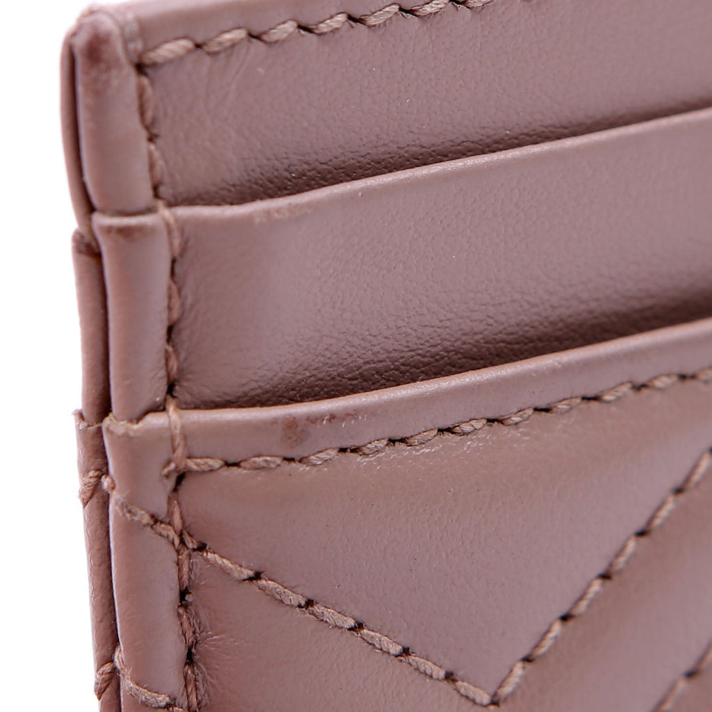 443127 GG Marmont Card Holder Nude