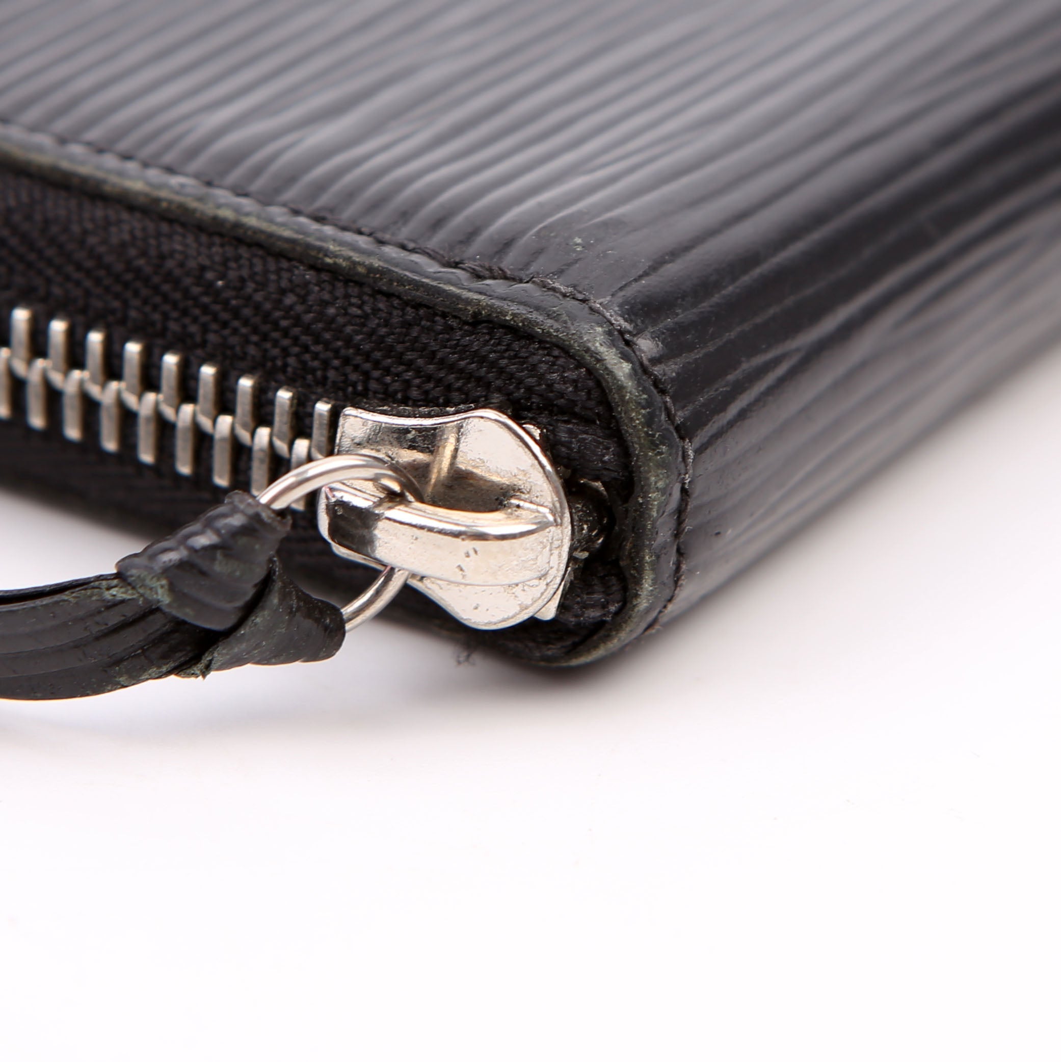 Clemence Wallet Epi Black