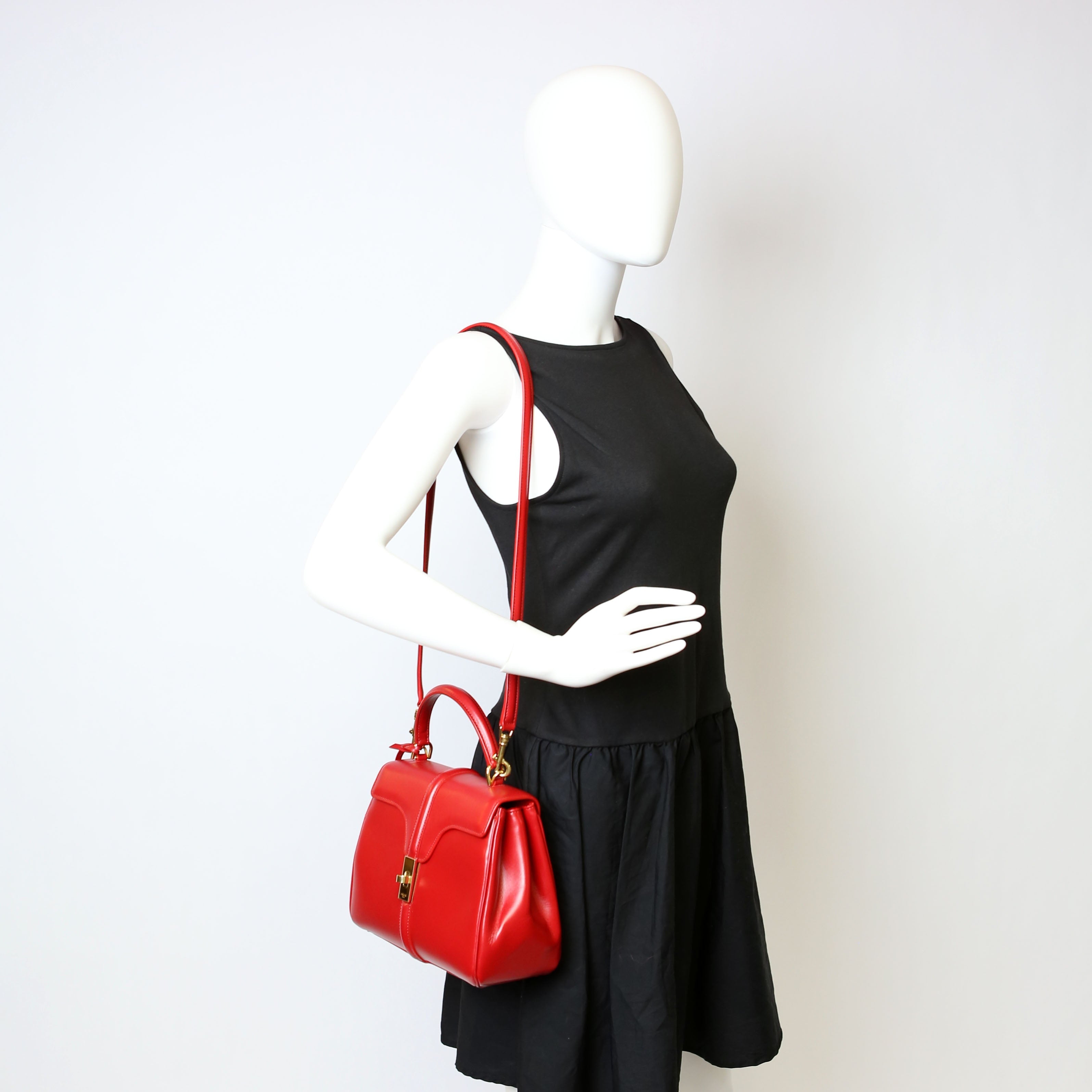 16 Top Handle Small Red