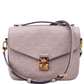 Pochette Metis Empreinte Taupe