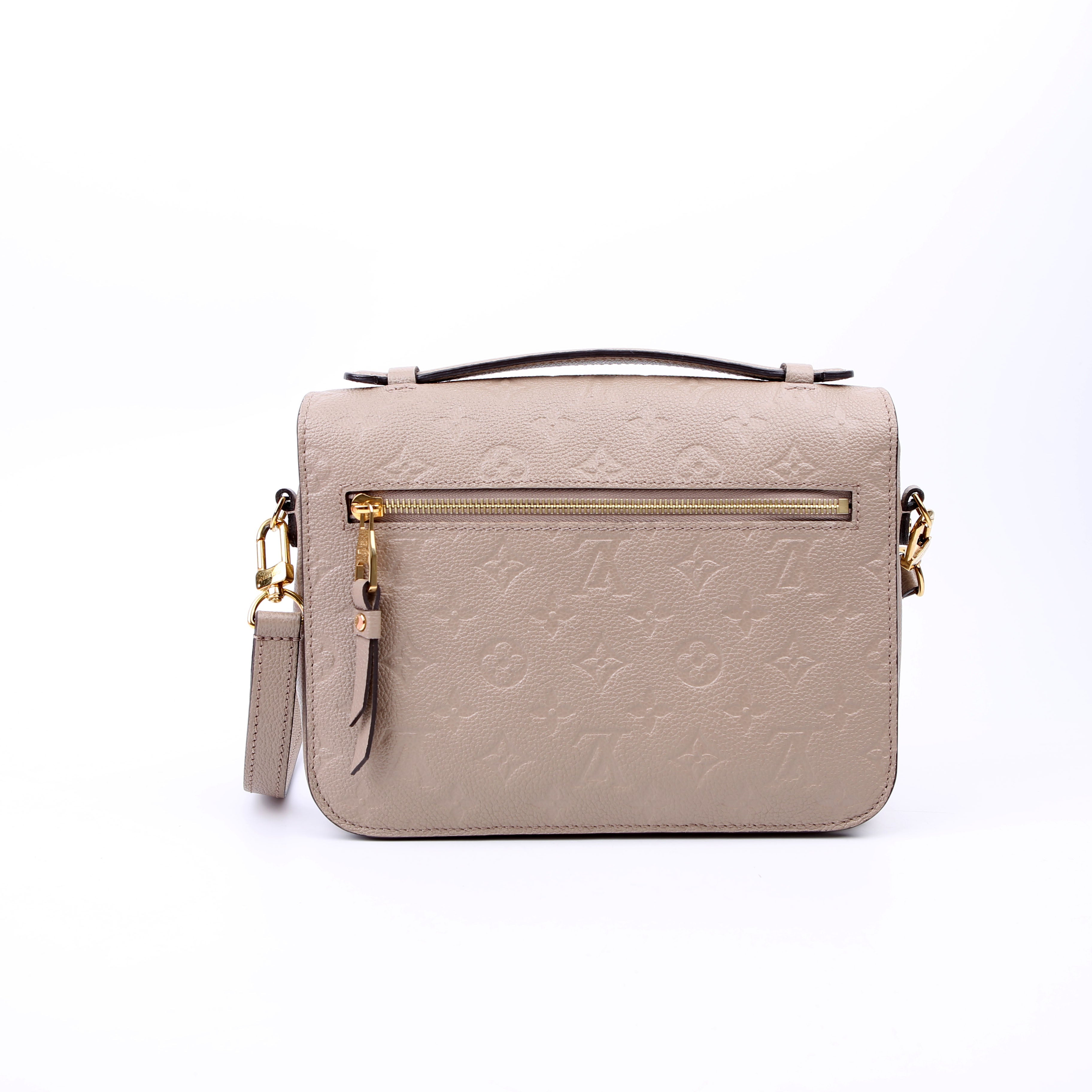 Pochette Metis Empreinte Taupe