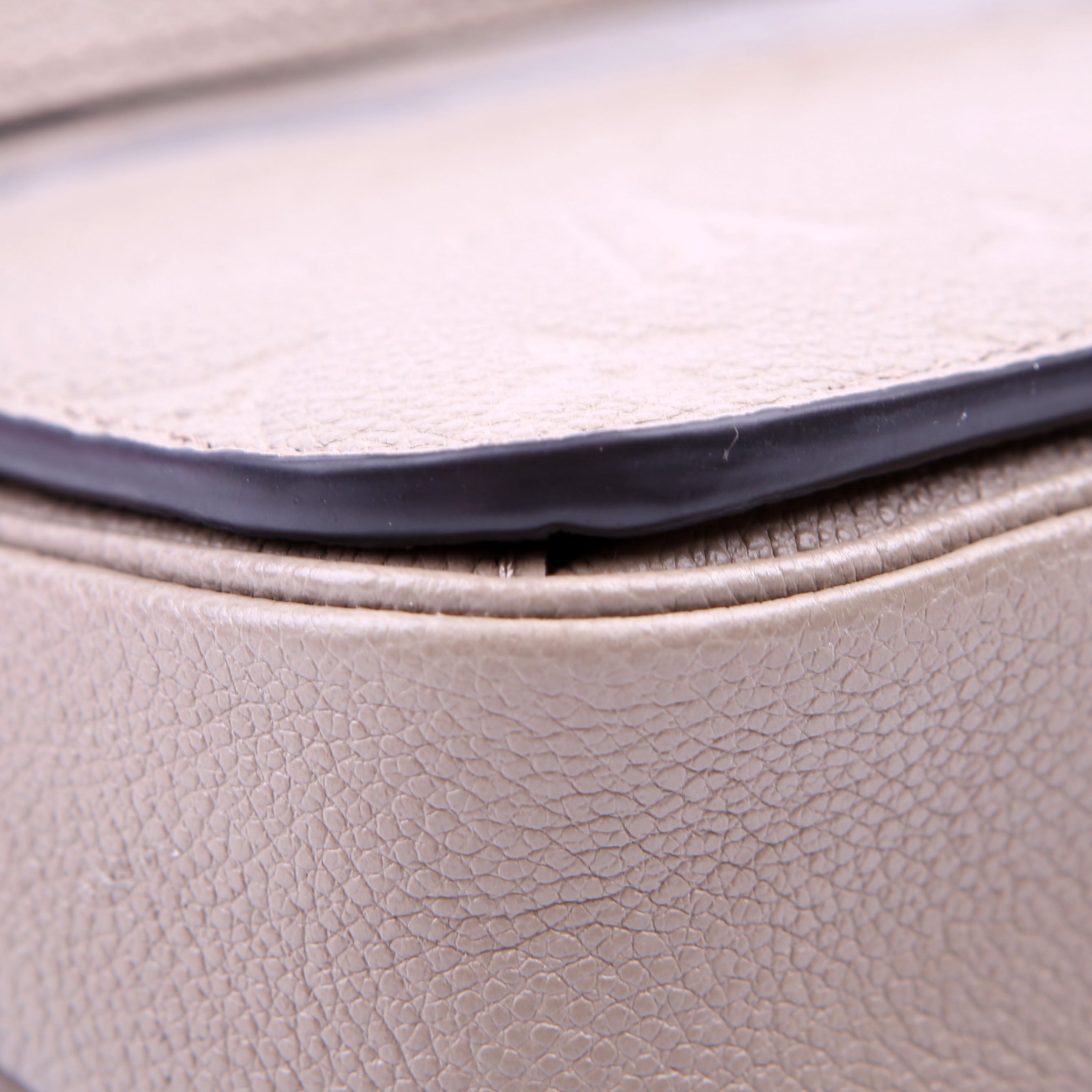 Pochette Metis Empreinte Taupe