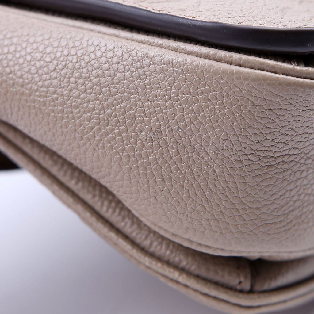 Pochette Metis Empreinte Taupe