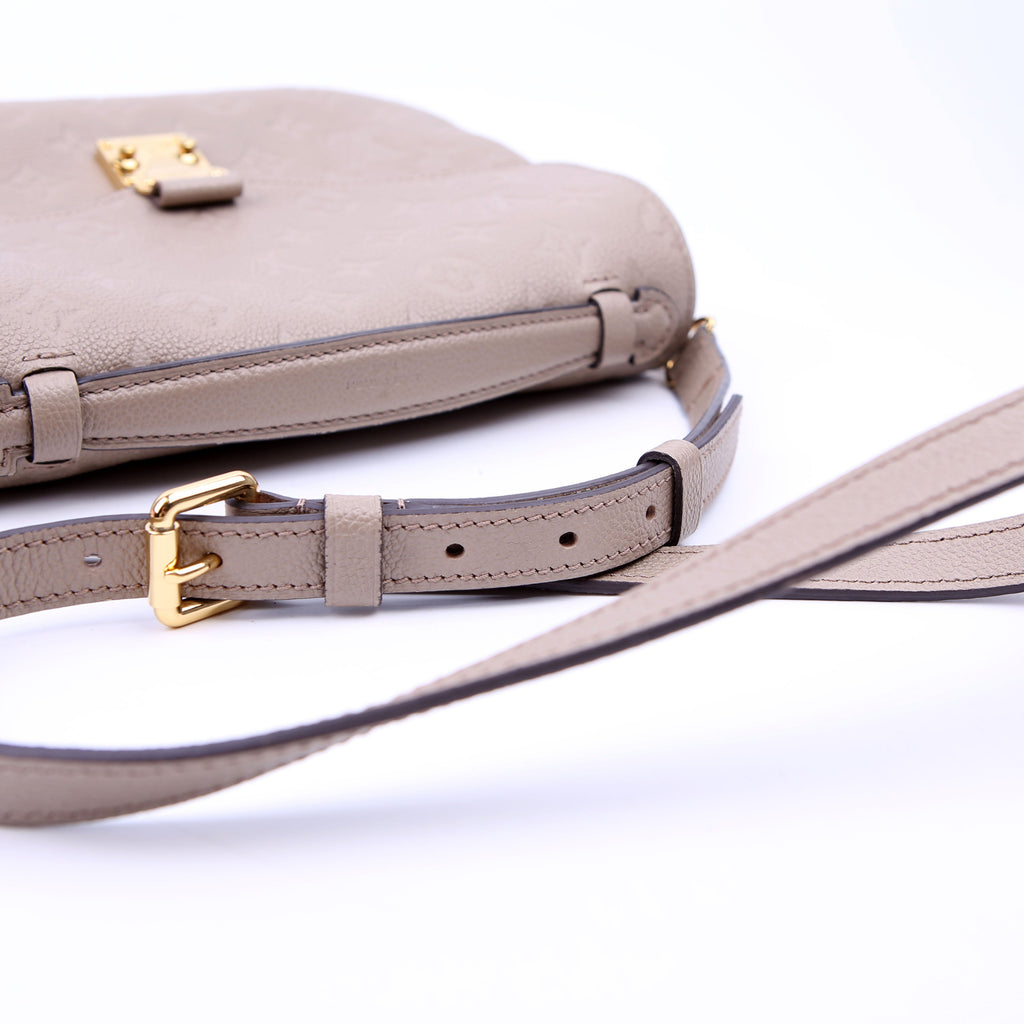 Pochette Metis Empreinte Taupe