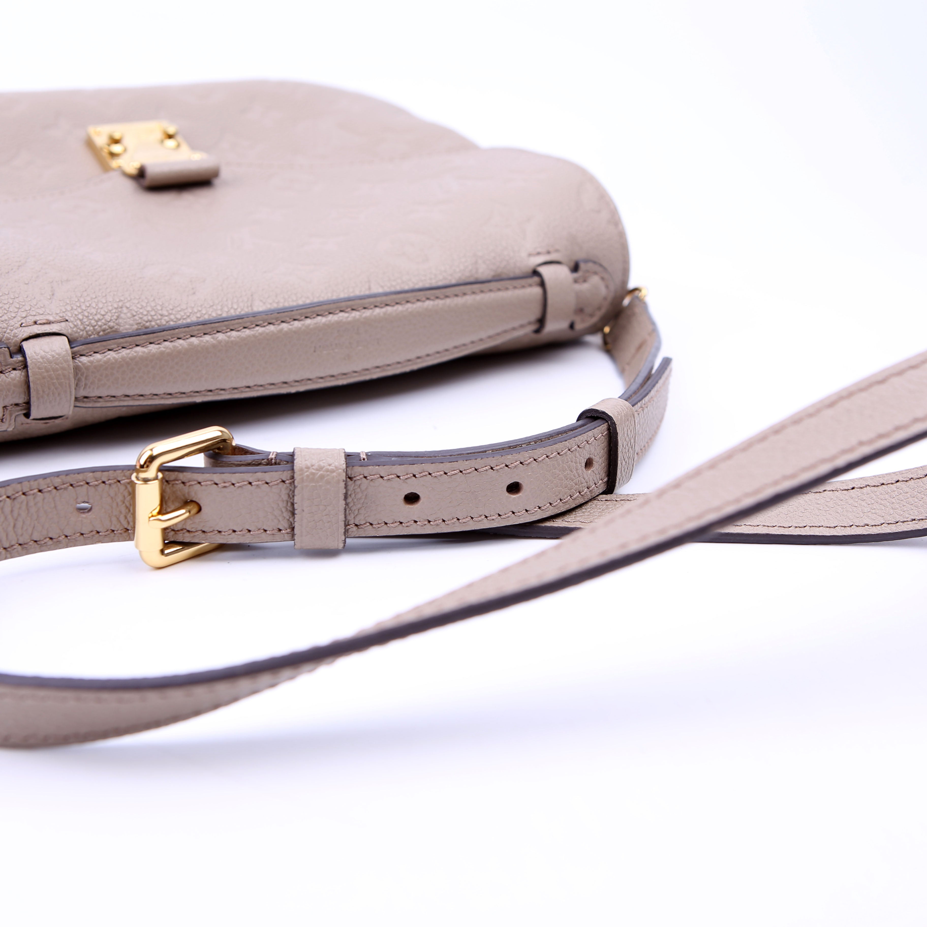 Pochette Metis Empreinte Taupe