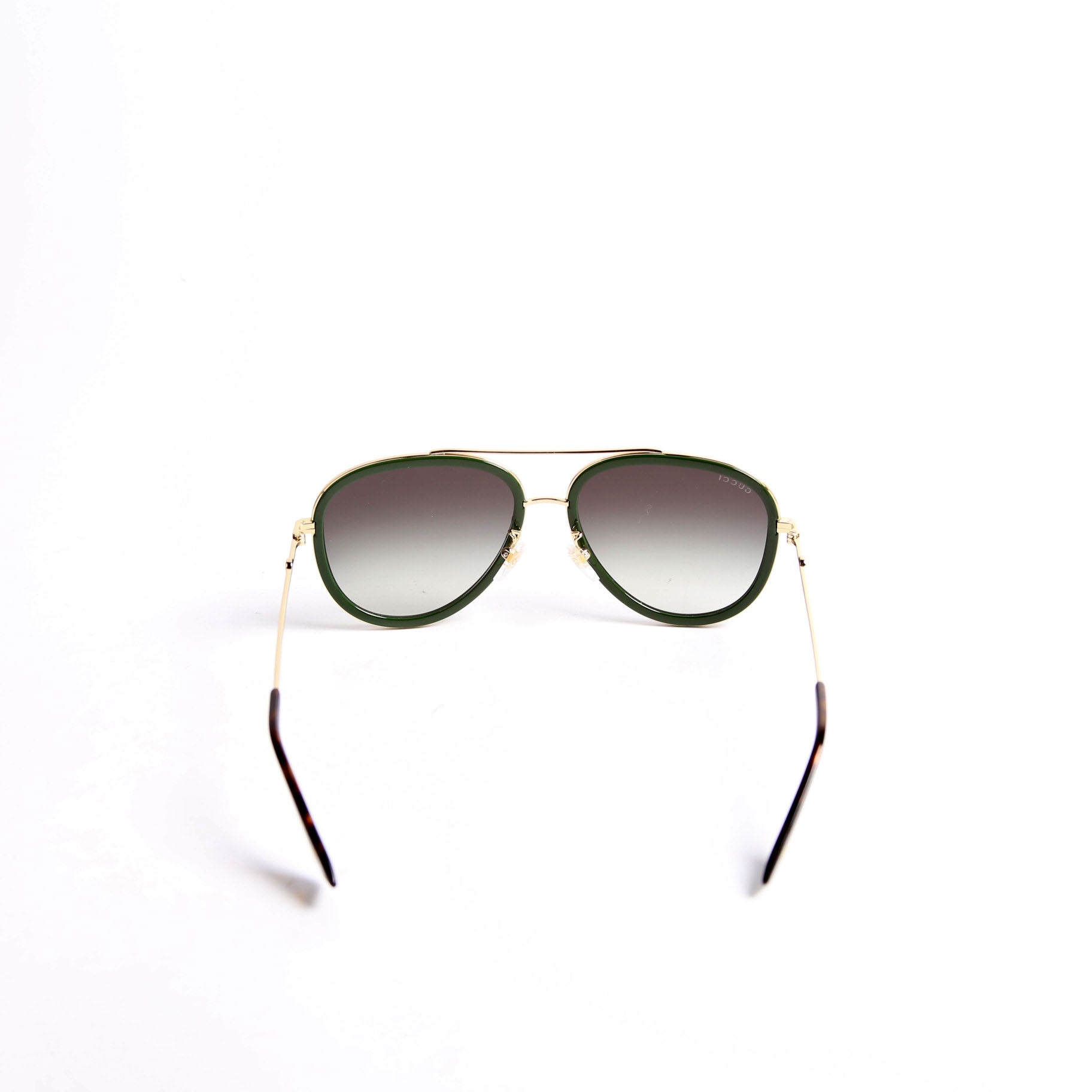 GG0062S Aviator Sunglasses Green/Red