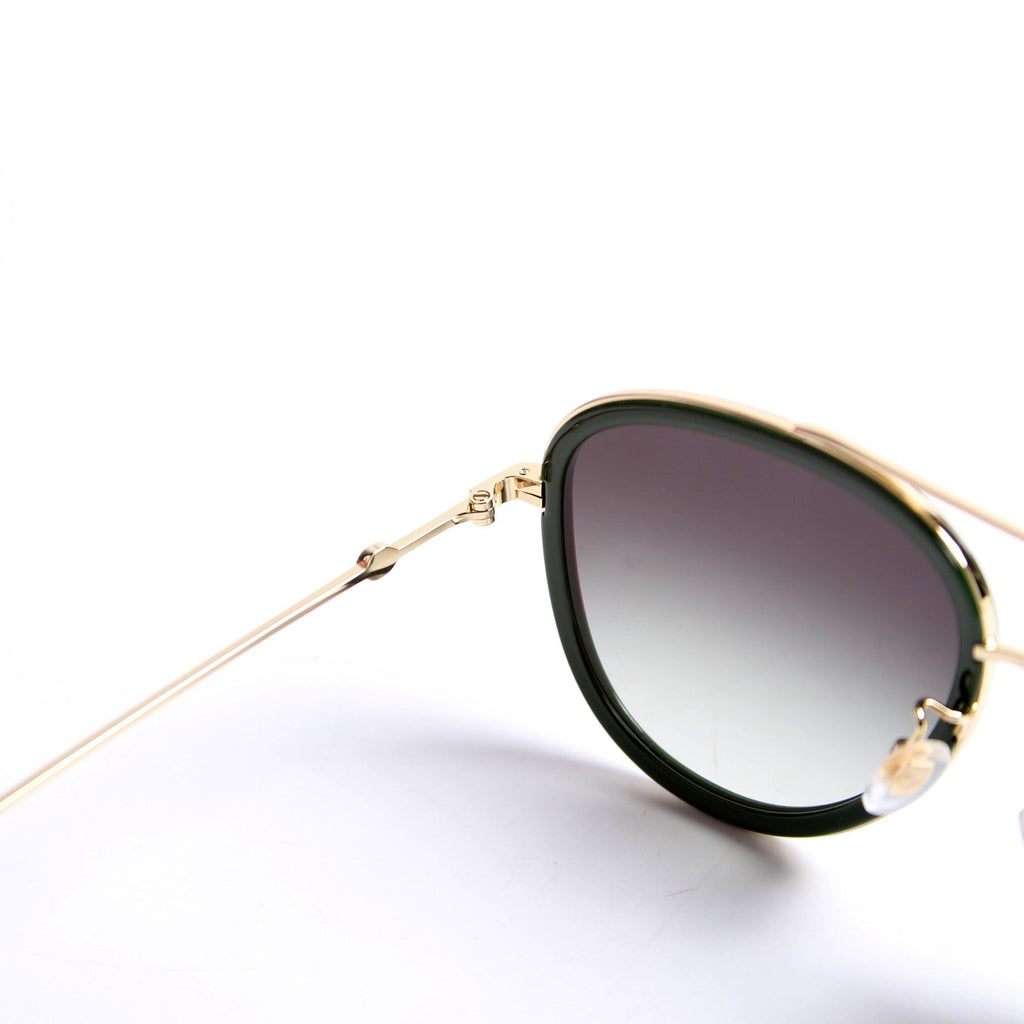 GG0062S Aviator Sunglasses Green/Red
