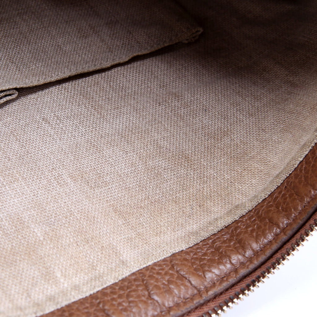 449244 GG Canvas Bree Hobo Tan/Brown
