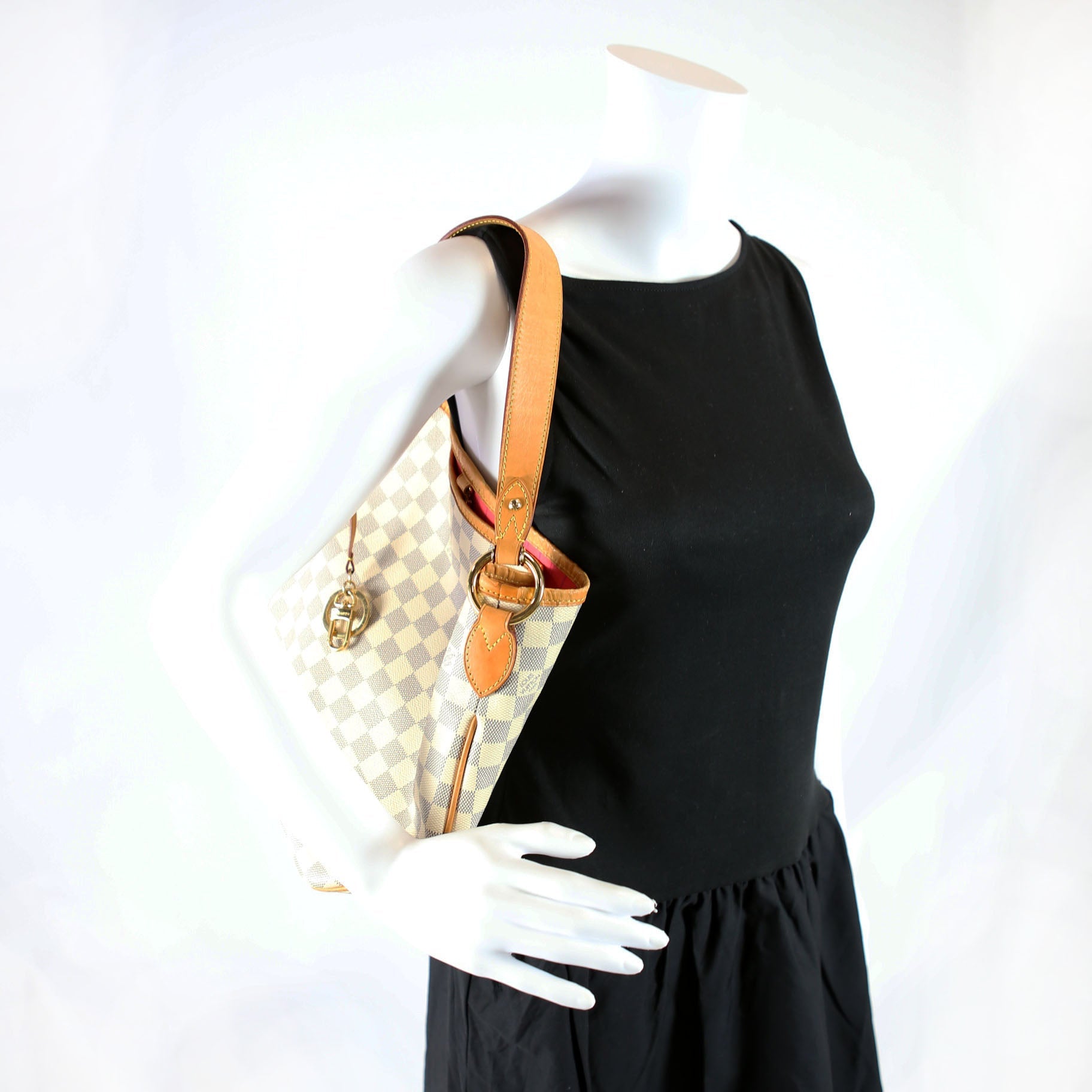 Delightful PM Damier Azur Pink