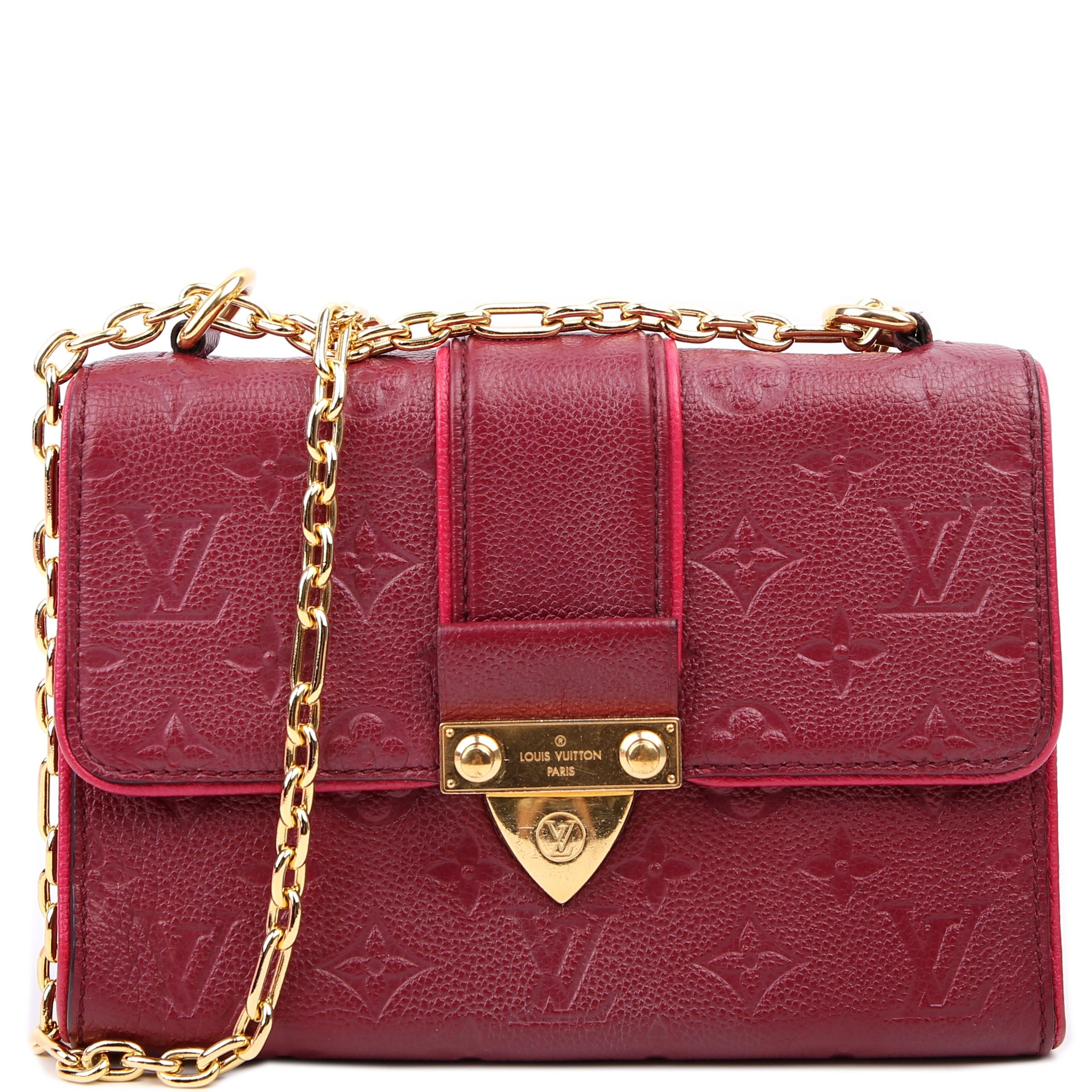 Saint Sulpice PM Empreinte Burgundy/Pink
